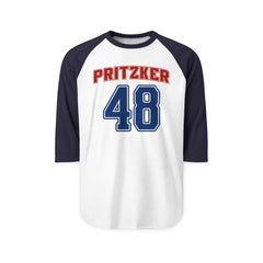 Team J.B. Pritzker - 48th President Vintage Varsity Baseball T-Shirt