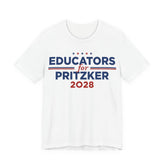 Educators for J.B. Pritzker for President Campaign T-Shirt 2028