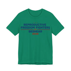 Reproductive Freedom Fighters for Andy Beshear for President Campaign T-Shirt 2028