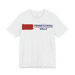 Pennsylvania for Mark Kelly for President Campaign T-Shirt 2028