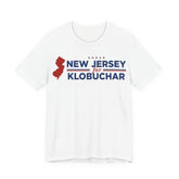 New Jersey for Amy Klobuchar for President Campaign T-Shirt 2028