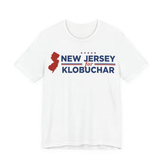 New Jersey for Amy Klobuchar for President Campaign T-Shirt 2028