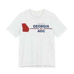 Georgia for AOC for President Campaign T-Shirt 2028