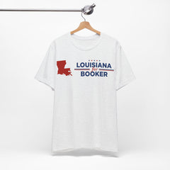 Louisiana for Cory Booker for President Campaign T-Shirt 2028