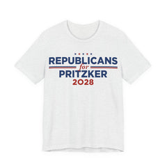 Republicans for J.B. Pritzker for President Campaign T-Shirt 2028