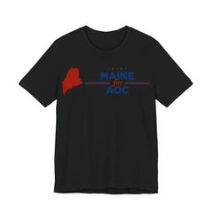 Maine for AOC for President Campaign T-Shirt 2028