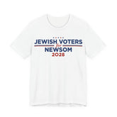 Jewish Voters for Gavin Newsom for President Campaign T-Shirt 2028