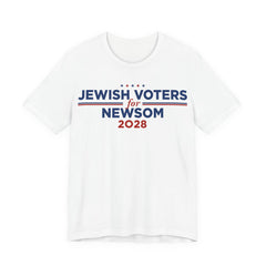 Jewish Voters for Gavin Newsom for President Campaign T-Shirt 2028