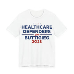 Healthcare Defenders for Pete Buttigieg for President Campaign T-Shirt 2028