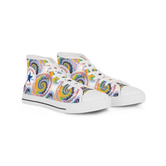 Progress Pride Tye Die Prideverse Men's High Top Sneakers