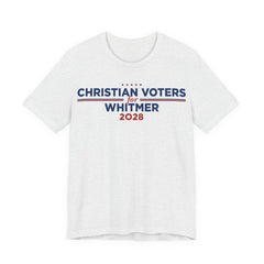 Christian Voters for Gretchen Whitmer for President Campaign T-Shirt 2028