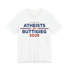 Atheists for Pete Buttigieg for President Campaign T-Shirt 2028