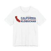 California for Amy Klobuchar for President Campaign T-Shirt 2028