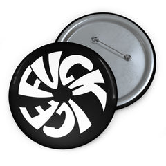Fuck ICE Pin Button — Political Protest Badge