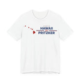 Hawaii for J.B. Pritzker for President Campaign T-Shirt 2028