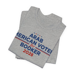 Arab American Voters for Cory Booker for President Campaign T-Shirt 2028