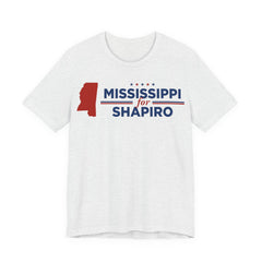 Mississippi for Josh Shapiro for President Campaign T-Shirt 2028