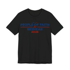 People of Faith for Andy Beshear for President Campaign T-Shirt 2028