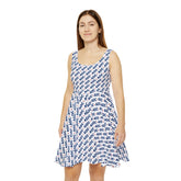 AOC Skater Dress – Political Graphic Sleeveless Dress for Progressive Style
