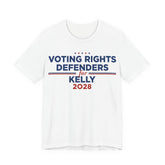 Voting Rights Defenders for Mark Kelly for President Campaign T-Shirt 2028
