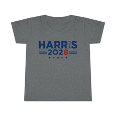 Toddler Kamala Harris Tim Walz 2028 Campaign Shirt (Youth Political Pride)