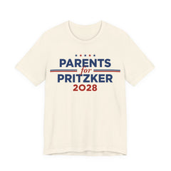 Parents for J.B. Pritzker for President Campaign T-Shirt 2028