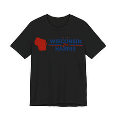 Wisconsin for Kamala Harris for President Campaign T-Shirt 2028