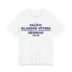 Pacific Islander Voters for Andy Beshear for President Campaign T-Shirt 2028