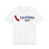 California for AOC for President Campaign T-Shirt 2028