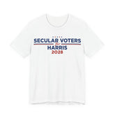 Secular Voters for Kamala Harris for President Campaign T-Shirt 2028