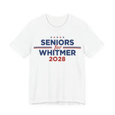 Seniors for Gretchen Whitmer for President Campaign T-Shirt 2028