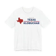 Texas for Amy Klobuchar for President Campaign T-Shirt 2028