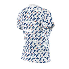 AOC Women’s All-Over Print T-Shirt – Political Graphic Tee for Progressive Everyday Style