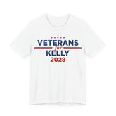 Veterans for Mark Kelly for President Campaign T-Shirt 2028
