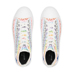 Progress Pride Paisley Prideverse Men's High Top Sneakers