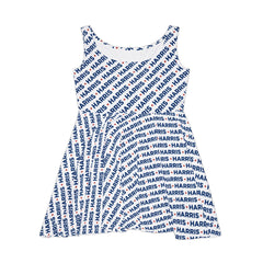 Kamala Harris Skater Dress – Political Graphic Sleeveless Dress for Progressive Style