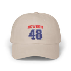Team Newsom for 48th President Embroidered Vintage Dad Hat