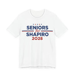 Seniors for Josh Shapiro for President Campaign T-Shirt 2028