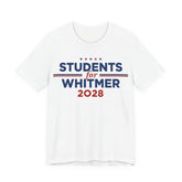 Students for Gretchen Whitmer for President Campaign T-Shirt 2028