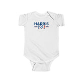 Infant Kamala Harris Tim Walz 2028 Campaign Onesie (Youth Political Pride)