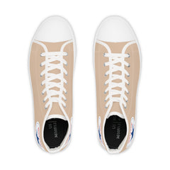 Beige Prideverse Men's High Top Sneakers