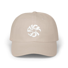 Dad Cap with FUCK ICE Spiral Logo - Minimal Casual Baseball Hat