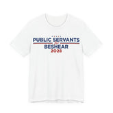 Public Servants for Andy Beshear for President Campaign T-Shirt 2028