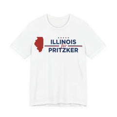 Illinois for J.B. Pritzker for President Campaign T-Shirt 2028