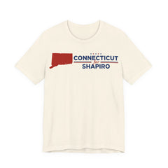 Connecticut for Josh Shapiro for President Campaign T-Shirt 2028