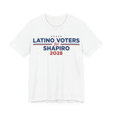 Latino Voters for Josh Shapiro for President Campaign T-Shirt 2028