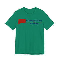 Connecticut for Kamala Harris for President Campaign T-Shirt 2028