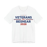 Veterans for Andy Beshear for President Campaign T-Shirt 2028