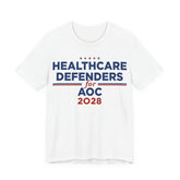 Healthcare Defenders for AOC for President Campaign T-Shirt 2028