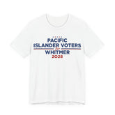 Pacific Islander Voters for Gretchen Whitmer for President Campaign T-Shirt 2028